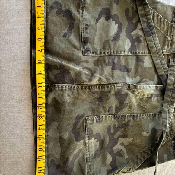 Santuary Camo/Army/Camouflage Denim Skirt with Tieable Belt, Size 29 - Picture 9 of 9